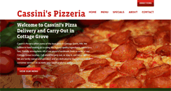 Desktop Screenshot of cottagegrovepizza.com